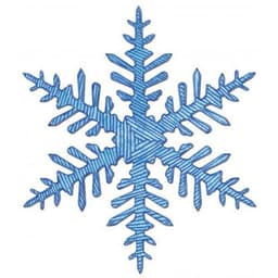Ensemble 12 pochoirs géants flocons 230 x 200 mm - Image 3