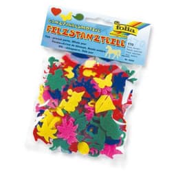 Ensemble 540 pièces en feutrine prédécoupées à coller - Image 3