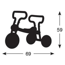 Tricycle 1er âge avec pédales - Image 2