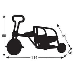 Grand transporteur avec pédales - Image 2