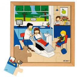 Lot de 4 puzzles bois la santé - Image 4