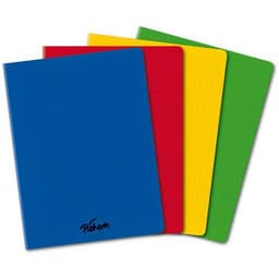 Cahier 96 pages Seyes 24x32 cm 80 g - Polypropylène vert - Image 2