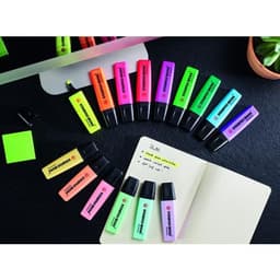 4 Surligneurs Stabilo Boss Original fluo - Image 2