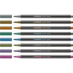 Etui 8 feutres PEN 68 couleurs métallisées - Image 6