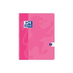 OXFORD Cahier Color Life 17x22cm Grands Carreaux Seyès 48 Pages Agrafées Couverture Carte Coloris Assortis - Image 4