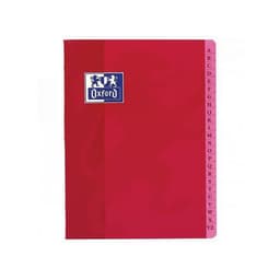 OXFORD Répertoire Color Life 17x22cm Grands Carreaux Seyès 96 Pages Agrafées Couverture Carte Coloris Assortis - Image 5