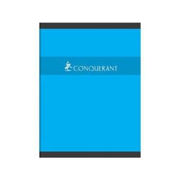 CONQUERANT Cahier 24x32cm Grands Carreaux Seyès 48 Pages Agrafées Couverture Carte Coloris Assortis - Image 4