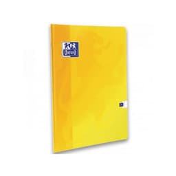 OXFORD Cahier Color Life 24x32cm Grands Carreaux Seyès 96 Pages Agrafées Couverture Carte Jaune - Image 2