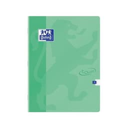 OXFORD Cahier Touch' 24x32cm Grands Carreaux Seyès 96 Pages Agrafées Couverture Carte Coloris Assorti - Image 2