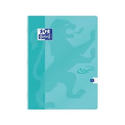 OXFORD Cahier Touch' 24x32cm Grands Carreaux Seyès 96 Pages Agrafées Couverture Carte Coloris Assorti - Image 5