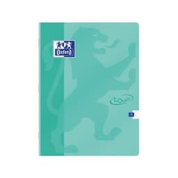 OXFORD Cahier Touch' 24x32cm Grands Carreaux Seyès 96 Pages Agrafées Couverture Carte Coloris Assorti - Image 3