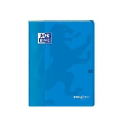 OXFORD Cahier EasyBook 24x32cm Grands Carreaux Seyès 96 Pages Agrafées Couverture Polypro Bleu - Image 5