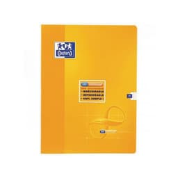 OXFORD Cahier Infinium 24x32cm Grands Carreaux Seyès 96 Pages Agrafées Couverture Synthétique Coloris Assortis - Image 4