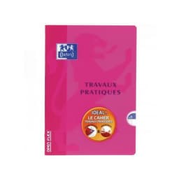 OXFORD Cahier de Travaux Pratiques OpenFlex A4 Grands Carreaux Seyès/Uni Blanc 80 Pages Agrafées Couverture Po - Image 4