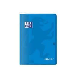 OXFORD Cahier EasyBook A4 Petits Carreaux 5mm Margés 96 Pages Agrafées Couverture Polypro Coloris Assortis - Image 4