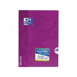 OXFORD Cahier OpenFlex A4 Petits Carreaux 5mm Margés 96 Pages Agrafées Couverture Polypro Coloris Assortis - Image 5