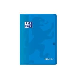 OXFORD Cahier EasyBook A4 Grands Carreaux Seyès 96 Pages Agrafées Couverture Polypro Bleu - Image 5