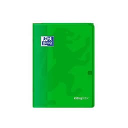 OXFORD Cahier EasyBook A4 Grands Carreaux Seyès 96 Pages Agrafées Couverture Polypro Vert - Image 2