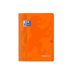 OXFORD Cahier EasyBook A4 Grands Carreaux Seyès 96 Pages Agrafées Couverture Polypro Orange - Image 3