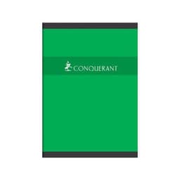 CONQUERANT Cahier A4 Grands Carreaux Seyès 192 Pages Agrafées Couverture Carte Coloris Assortis - Image 2