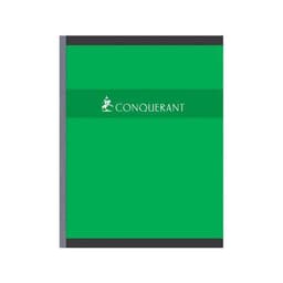 CONQUERANT Cahier 17x22cm Petits Carreaux 5mm 192 Pages Brochées Couverture Carte Coloris Assortis - Image 3