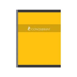 CONQUERANT Cahier 17x22cm Petits Carreaux 5mm 192 Pages Brochées Couverture Carte Coloris Assortis - Image 5