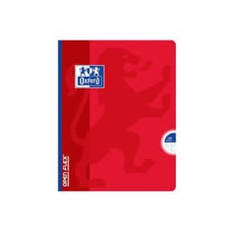 OXFORD Cahier OpenFlex 17x22cm Grands Carreaux Seyès 192 Pages Brochées Couverture Polypro Coloris Assortis - Image 3