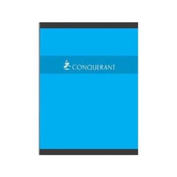 CONQUERANT Cahier 24x32cm Petits Carreaux 5mm 192 Pages Brochées Couverture Carte Coloris Assortis - Image 5