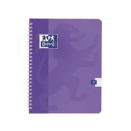 OXFORD Cahier Color Life 17x22cm Petits Carreaux 5mm 100 Pages Reliure Intégrale Couverture Carte Coloris Asso - Image 4