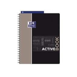 OXFORD Cahier Etudiants Activebook A4+ Petits Carreaux 5mm 160 Pages Reliure Intégrale Couverture Polypro Colo - Image 3
