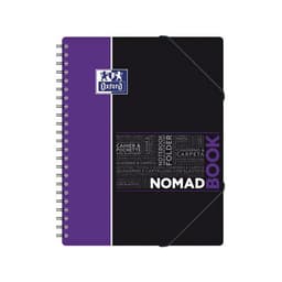 OXFORD Cahier Etudiants Nomadbook A4+ Petits Carreaux 5mm 160 Pages Reliure Intégrale Couverture Polypro Color - Image 4