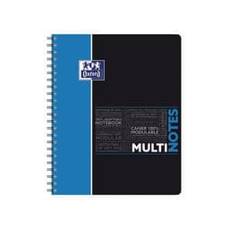 OXFORD Cahier Etudiants Multinotes A4+ Ligné 7mm 160 Pages Reliure Intégrale Couverture Polypro Coloris Assort - Image 2