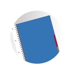 OXFORD Cahier Etudiants Multinotes A4+ Ligné 7mm 160 Pages Reliure Intégrale Couverture Polypro Coloris Assort - Image 5