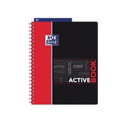 OXFORD Cahier Etudiants Activebook A4+ Grands Carreaux Seyès 160 Pages Reliure Intégrale Couverture Polypro Co - Image 3