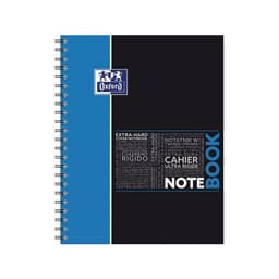 OXFORD Cahier Etudiants Notebook A4+ Grands Carreaux Seyès 160 Pages Reliure Intégrale Couverture Carte Colori - Image 3