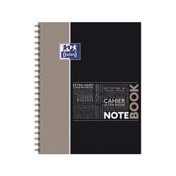 OXFORD Cahier Etudiants Notebook A4+ Grands Carreaux Seyès 160 Pages Reliure Intégrale Couverture Carte Colori - Image 4