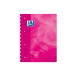 OXFORD Cahier Lagoon A4+ Grands Carreaux Seyès 160 Pages Reliure Intégrale Couverture Polypro Coloris Assortis - Image 5