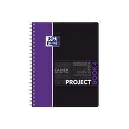 OXFORD Cahier Etudiants ProjectBook A4+ Petits Carreaux 5mm 200 Pages Reliure Intégrale Couverture Polypro Col - Image 4