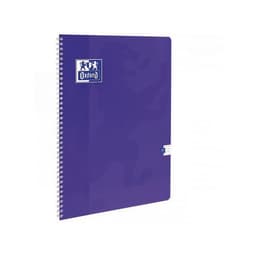 OXFORD Cahier Color Life 24x32cm Petits Carreaux 5mm 100 Pages Reliure Intégrale Couverture Carte Coloris Asso - Image 3