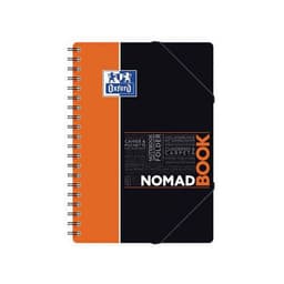 OXFORD Cahier Etudiants Nomadbook B5 Petits Carreaux 5mm 160 Pages Reliure Intégrale Couverture Polypro Colori - Image 3
