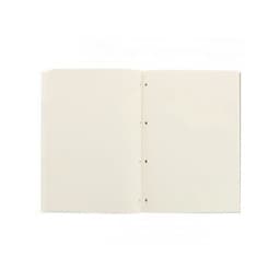 Bloc-notes dessin A4 Oxford Réglure Unie Blanche 100 Pages Collé Côté Couverture Colorée - Image 2
