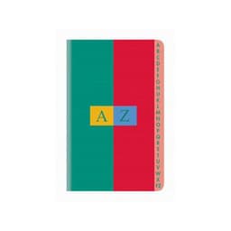 CONQUERANT Répertoire 9x14cm Petits Carreaux 5mm 96 Pages Agrafées Couverture Carte Vernie Coloris Assortis - Image 2