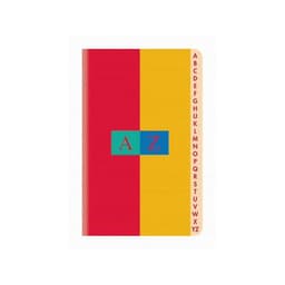 CONQUERANT Répertoire 9x14cm Petits Carreaux 5mm 96 Pages Agrafées Couverture Carte Vernie Coloris Assortis - Image 3