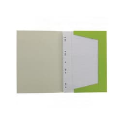 OXFORD Copies Doubles A4 Petits Carreaux 5mm Margés 200 Pages Etui Carte Vert - Image 4