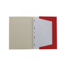 OXFORD Feuilles Simples A4 Grands Carreaux Seyès 200 Pages Etui Carte Rouge - Image 5