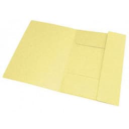 OXFORD Chemise 3 Rabats Top File + A4 avec Elastique Couverture Carte Jaune Pastel - Image 2