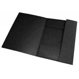 OXFORD Chemise 3 Rabats Top File + A4 avec Elastique Couverture Carte Noir - Image 2