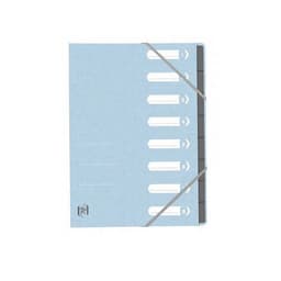 TRIEUR OXFORD TOP FILE+ A4 AGRAFE 8 POSITIONS ASSORTIS PASTEL - Image 2