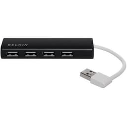 Hub de Voyage 4 Ports USB 2.0 noir - Belkin - Image 2