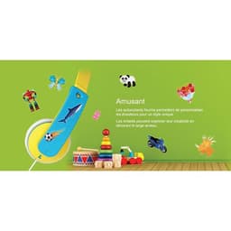 Casque enfant HA-KD7 Jaune Bleu - JVC - Image 6